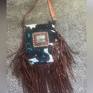 American darling cowhide purse